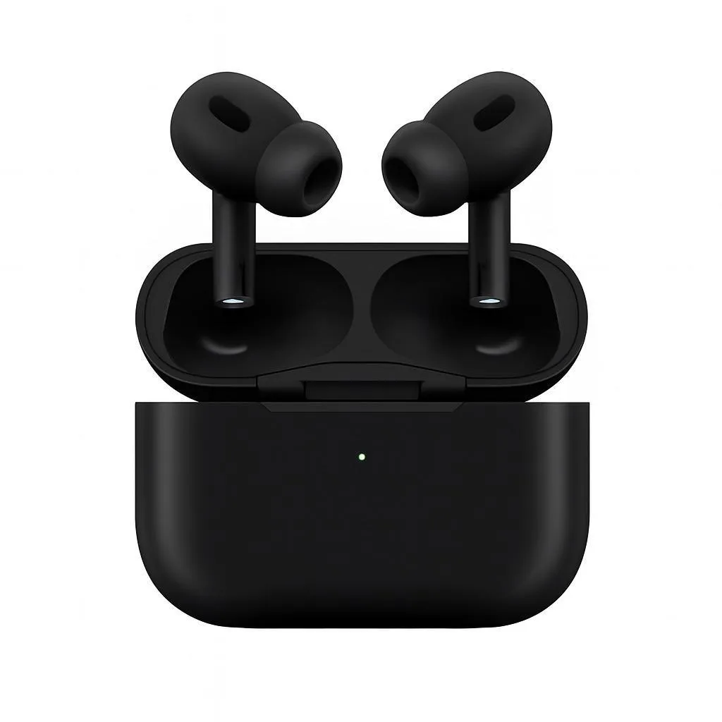 Black AirPods Pro 2 – ANC, Spatial Audio & Long Battery Life | Best Price in Pakistan