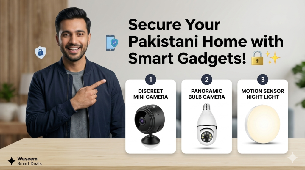 Best smart home security gadgets online store Pakistan Waseem Smart Deals